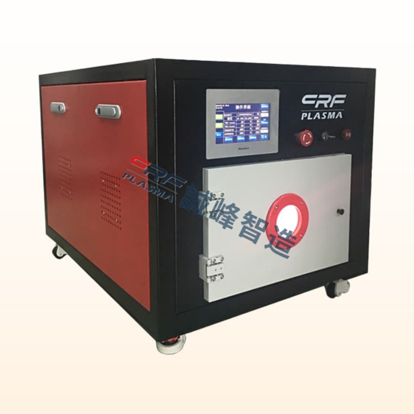 誠峰等離子火焰處理機表面噴射出的火焰可提高材料表面粘合力(圖1)